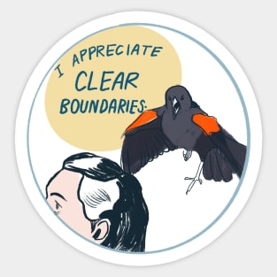 Boundaries Sticker